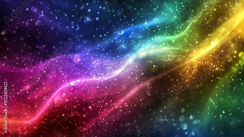 abstract rainbow background