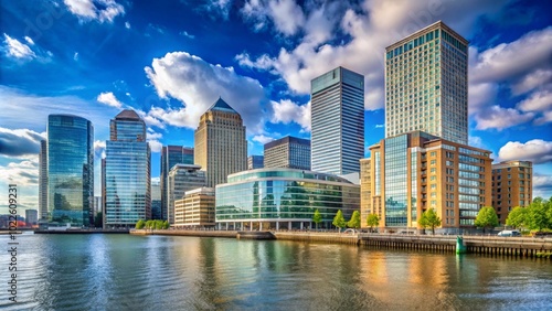 city skyline photo