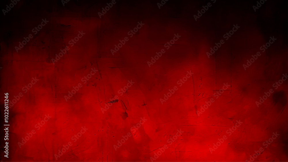 Obraz premium Abstract Rough Red Grunge Texture Design Background. 