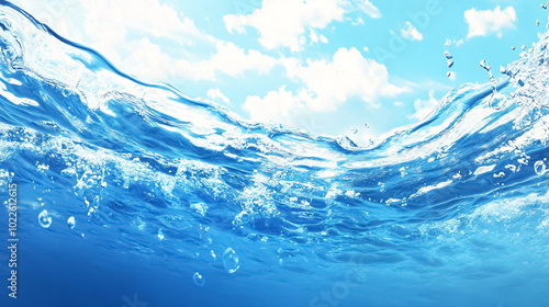 Water Background: A general background featuring water elements, suitable for various themes and designs.