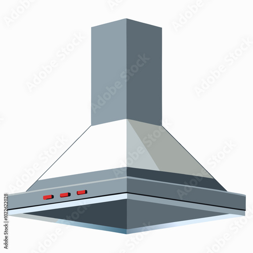  kitchen hood vector illustration on a white background