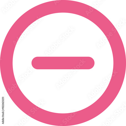 Free Download Remove Minus Circle Icon Logo Design - GFXLoad