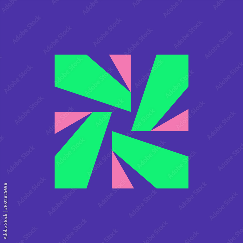 Abstract logo. Icon design. Template elements. Geometric abstract logos Abstract logo. Icon design. Template elements. Geometric abstract logos