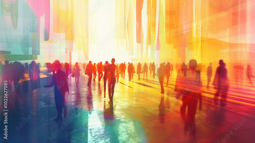Dynamic business environment with fast-paced changes and abstract concepts, illustrating modern corporate growth and evolving trends. Dynamic business environment with fast-paced changes and abstract concepts, illustrating modern corporate growth and evolving trends.