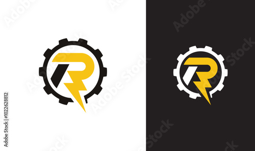 R Electric logo