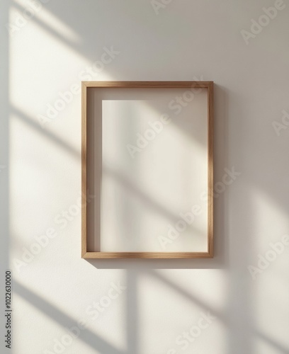 Empty Frame on Wall.