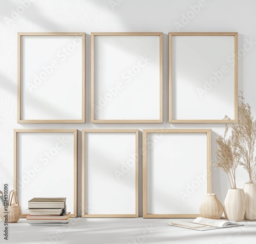 Blank Frames Mockup.