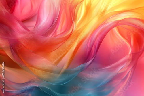 Wallpaper Mural Abstract Colorful Fabric Texture Background   Pink  Orange  Yellow and Blue Torontodigital.ca