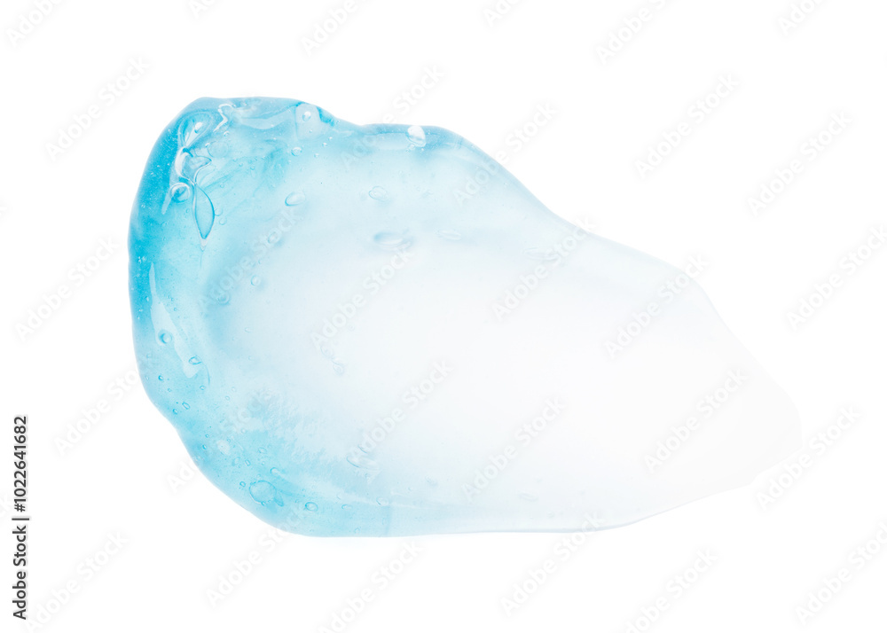cosmetic smears cream gel texture on a white background cosmetic smears cream gel texture on a white background