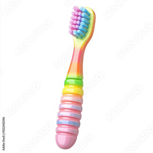 Child Toothbrush Isolated