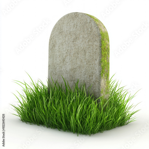 Headstone Isolated