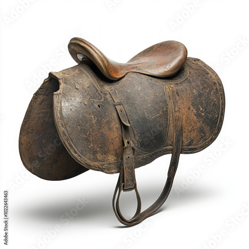 Horse Saddle Isolated