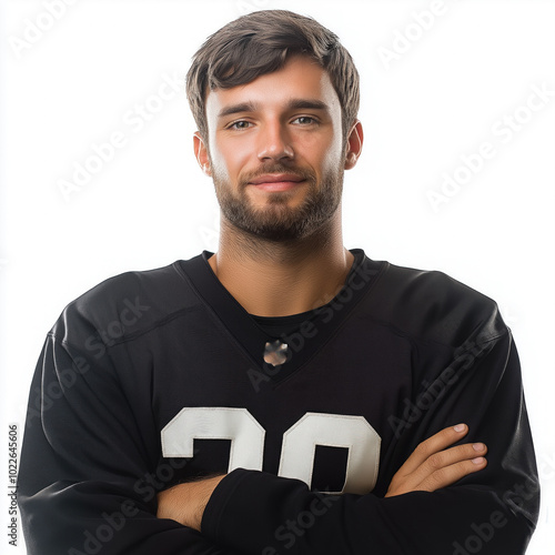 Quarterback Isolated