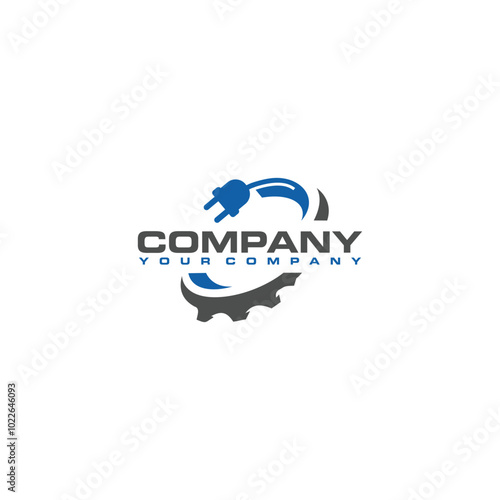 Electric Repair logo icon vector