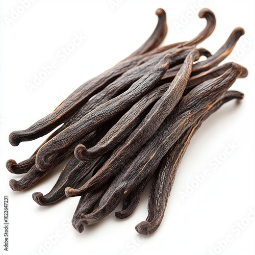 Vanilla Bean Isolated
