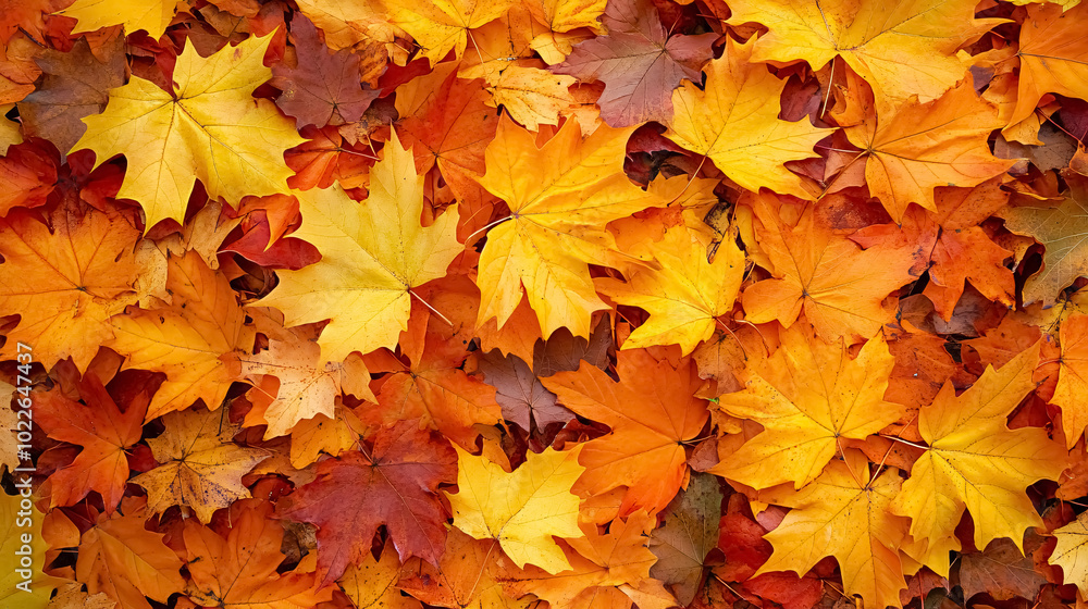 Yellow, Orange, and Red Autumn Leaves in Fall Park: A park scene showcasing yellow, orange, and red autumn leaves, highlighting the diversity of fall colors. Yellow, Orange, and Red Autumn Leaves in Fall Park: A park scene showcasing yellow, orange, and red autumn leaves, highlighting the diversity of fall colors.