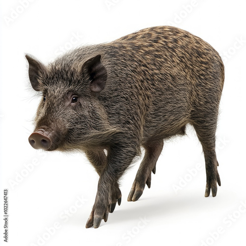 Wild Hog Isolated
