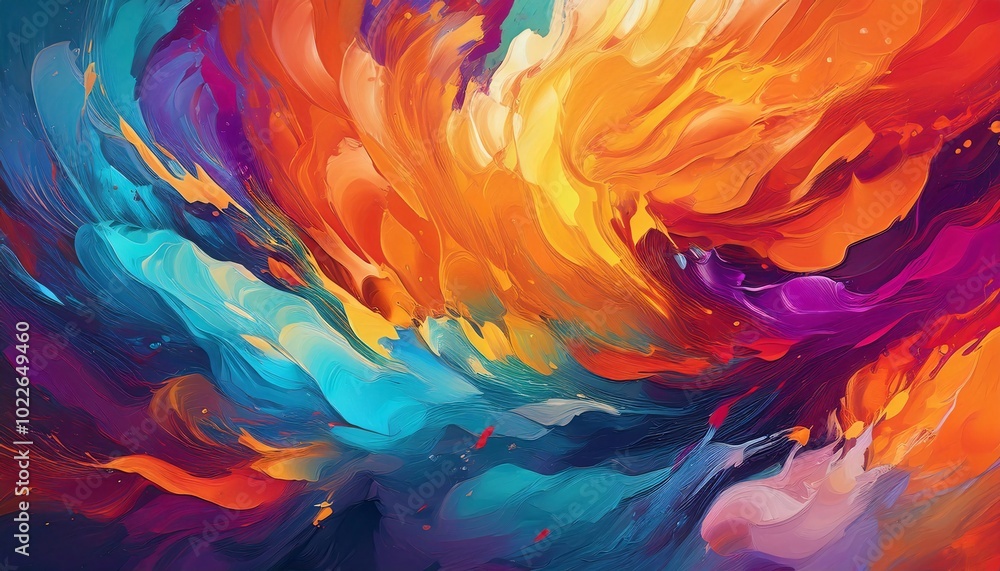 Paint Strokes Background Paint Strokes Background