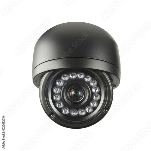 Security Camera with Infrared LEDs for Night Vision photo