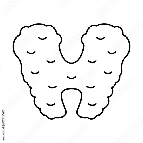 Thyroid Icon, Body human anatomy