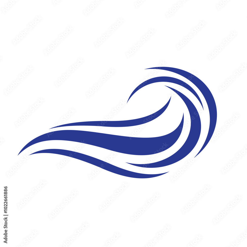 blue sea water high wave design blue sea water high wave design