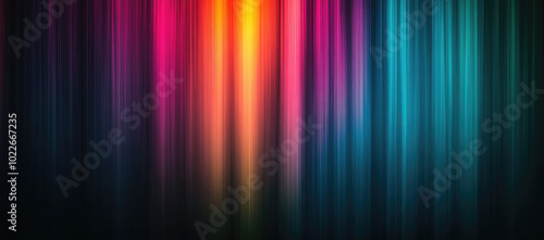 Colorful light gradient abstract background with smooth streaks blending blue, yellow, orange and pink shades