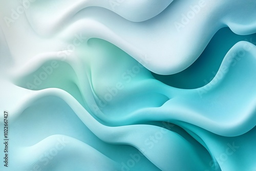 Abstract blue and white wavy background. (1)