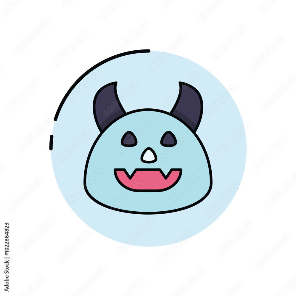 Fiend vector icon Fiend vector icon