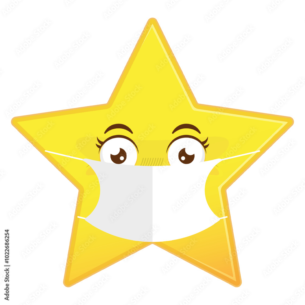 star wear medical mask cartoon cute star wear medical mask cartoon cute