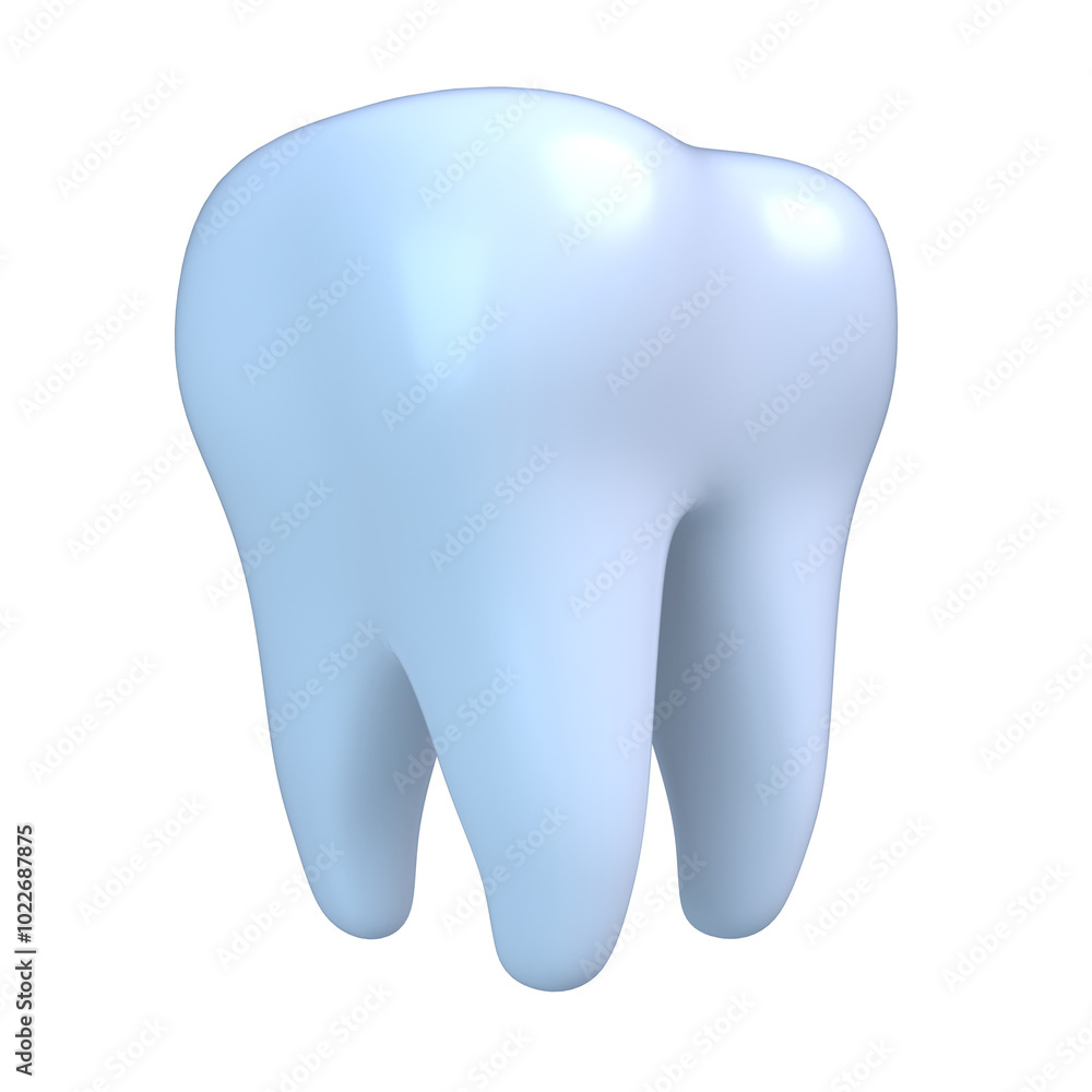 3D Incisor Tooth Illustration 3D Incisor Tooth Illustration