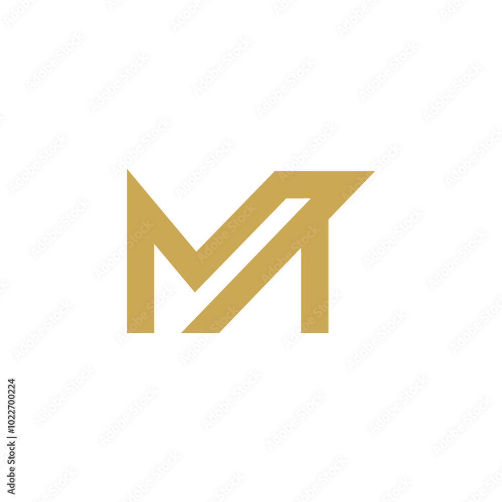Modern and Minimalist Unique M Letter Logo Design Idea Modern and Minimalist Unique M Letter Logo Design Idea