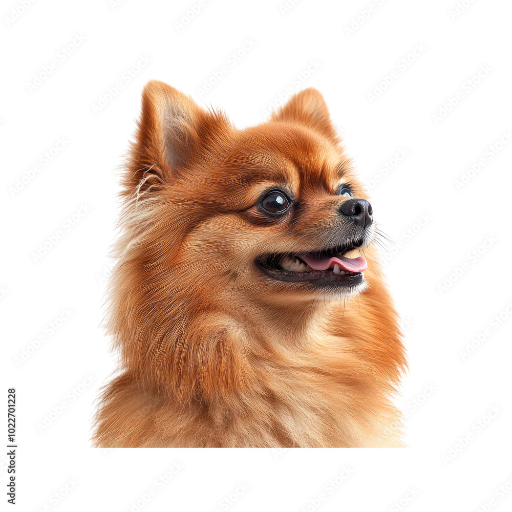 Adorable Pomeranian Dog with a Friendly Smile Adorable Pomeranian Dog with a Friendly Smile
