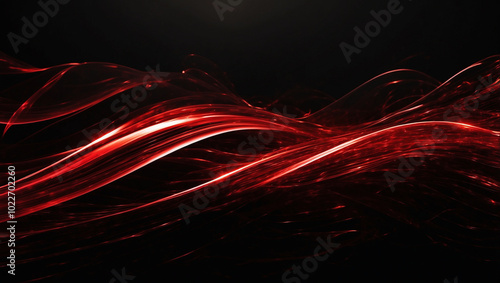 Abstract Dark Red Speed Light Tail photo