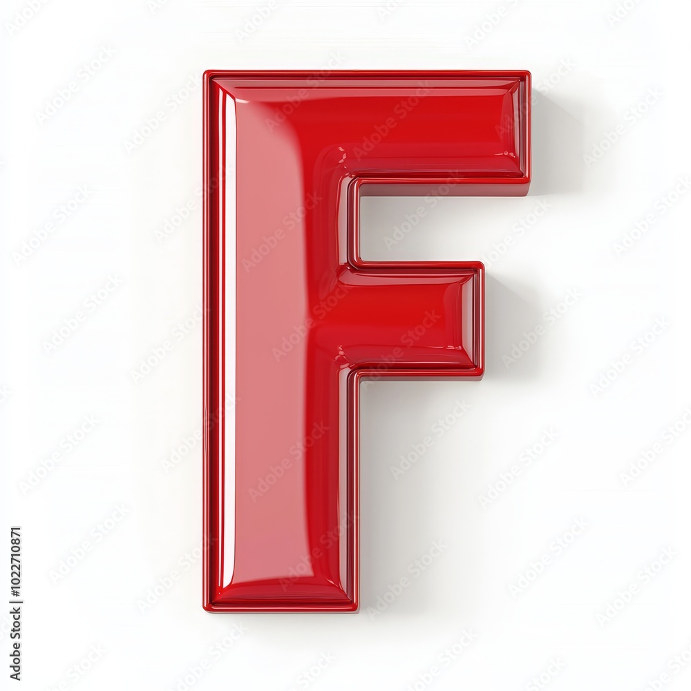 Bold and Vibrant Red Letter F: A Stunning 3D Rendering That Captures Attention and Adds Character to Any Design Project or Artwork. Bold and Vibrant Red Letter F: A Stunning 3D Rendering That Captures Attention and Adds Character to Any Design Project or Artwork.