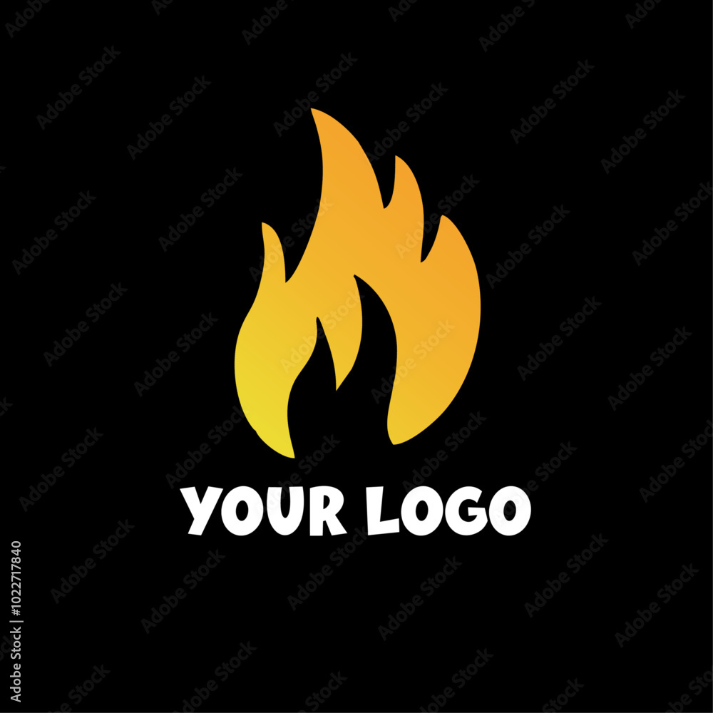 fire vector logo design for business identity fire vector logo design for business identity