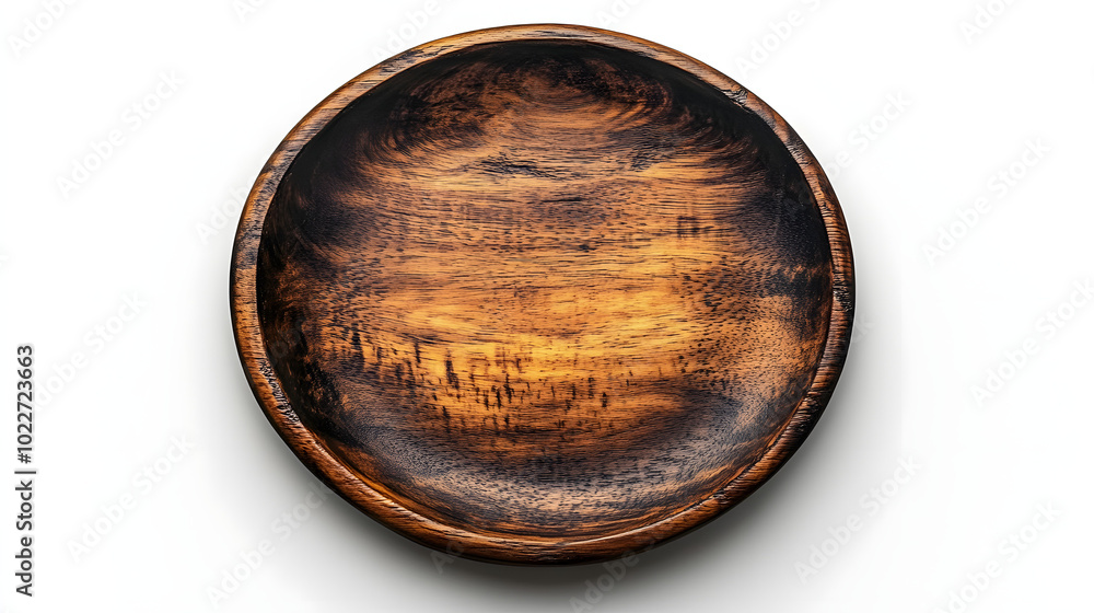 A high-resolution photograph of an oval wooden plate taken against a neutral background. The plate showcases a beautiful wood grain texture, highlighting its natural patterns and color variations. The A high-resolution photograph of an oval wooden plate taken against a neutral background. The plate showcases a beautiful wood grain texture, highlighting its natural patterns and color variations. The