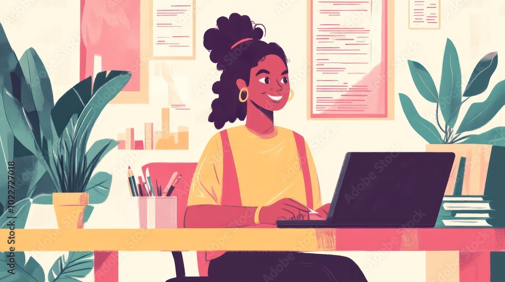 Freelancers illustrated using financial tools to track expenses, save for taxes, and plan for future investments, illustrations Freelancers illustrated using financial tools to track expenses, save for taxes, and plan for future investments, illustrations