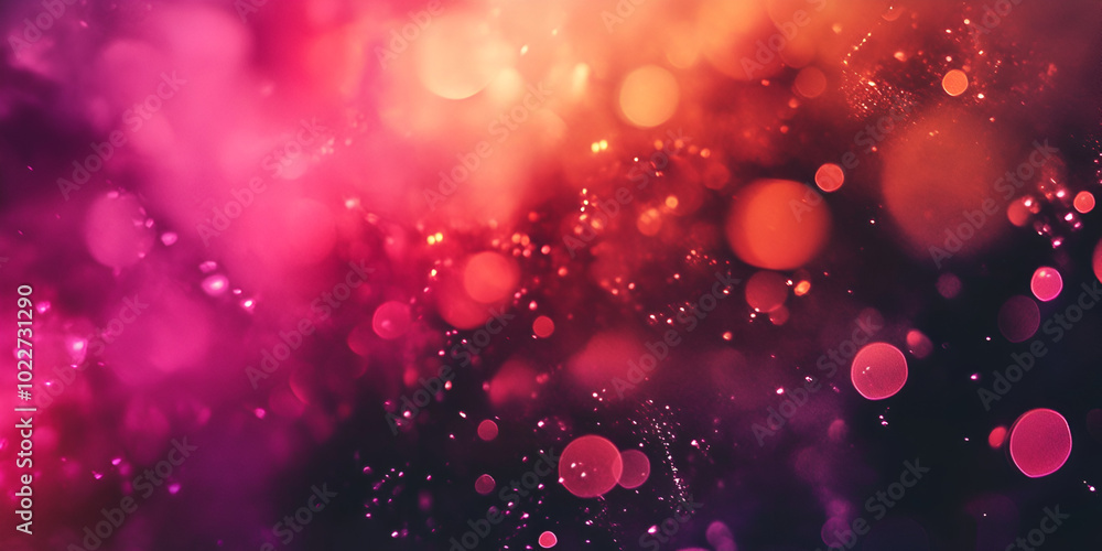 Abstract Colorful Glowing Particles Background Abstract Colorful Glowing Particles Background