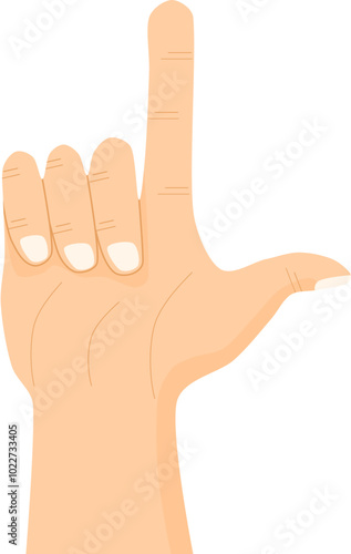 various hand gestures 