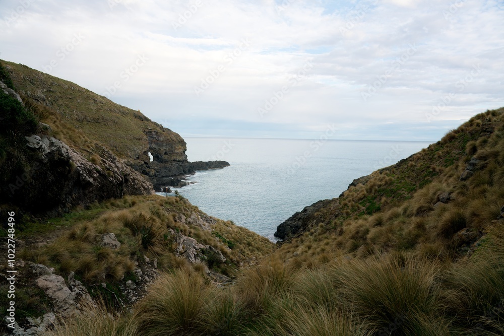 Haylocks Bay at Akaroa Head Scenic Reserve - Beautiful Coastal View Haylocks Bay at Akaroa Head Scenic Reserve - Beautiful Coastal View