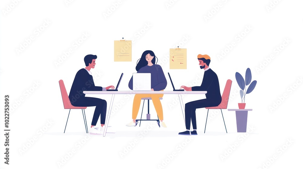 Teams illustrated using personalized digital tools that enhance collaboration and productivity in remote settings, illustrations Teams illustrated using personalized digital tools that enhance collaboration and productivity in remote settings, illustrations