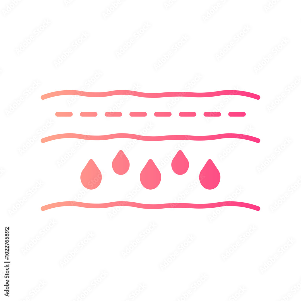 humidity gradient icon humidity gradient icon