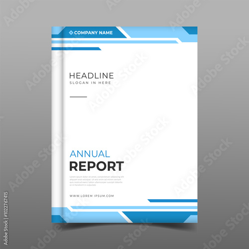 blue business annual report cover template flyer design.suit cover book, Brochure flyer, magazine and document page design collection