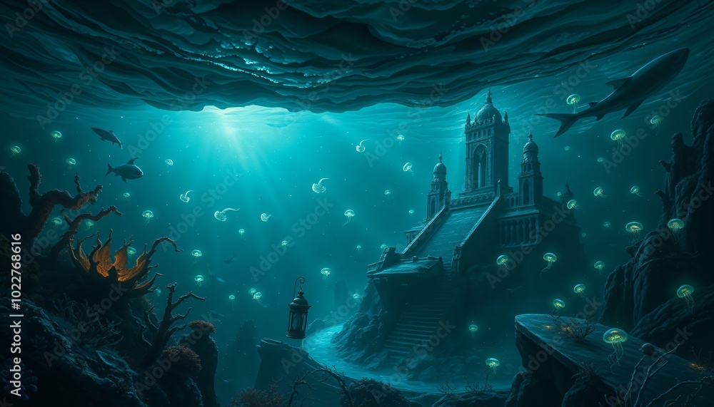 Fantasy Underwater Kingdom Fantasy Underwater Kingdom
