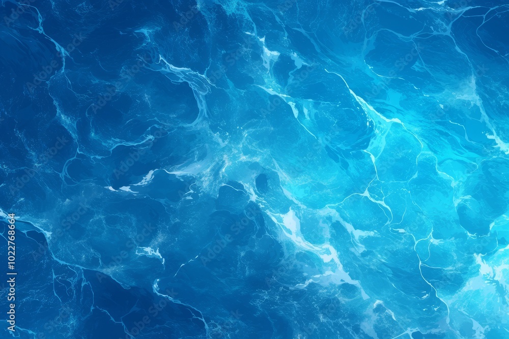 Blue Light: The Wonders and Mysteries of Seawater, generative ai Blue Light: The Wonders and Mysteries of Seawater, generative ai