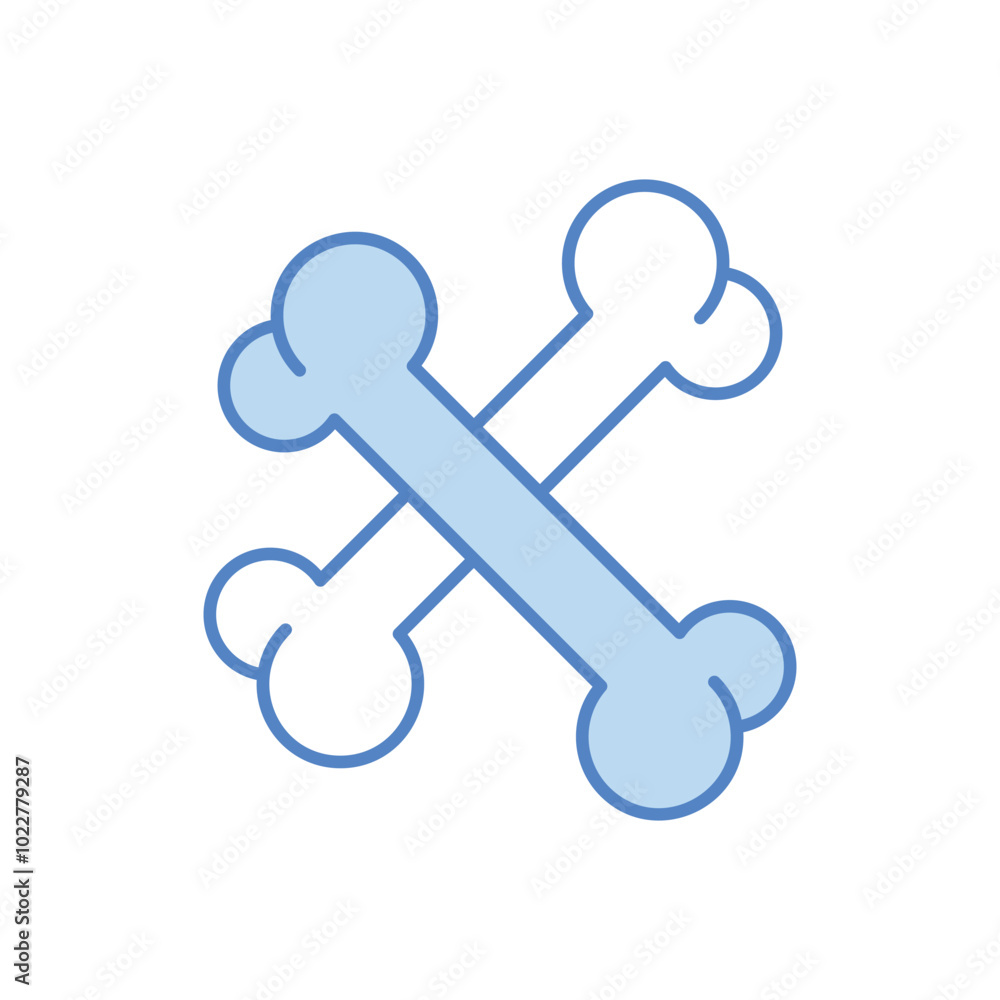 Bones vector icon Bones vector icon