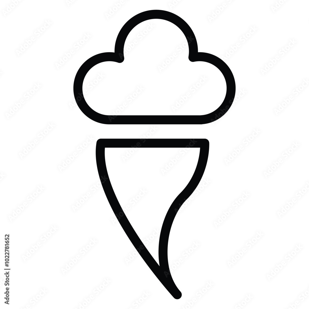 Weather Icon Outline Style. Editable Stroke Icon. Weather Icon Outline Style. Editable Stroke Icon.
