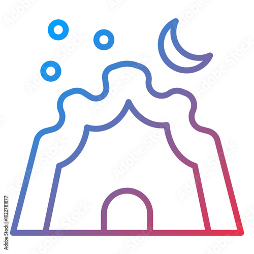 Cave icon style