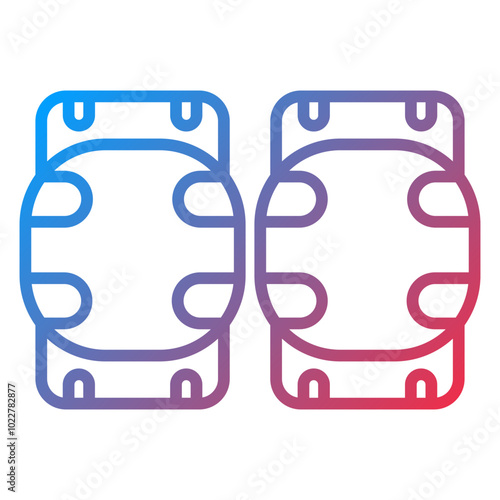 Elbow Pads icon style