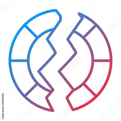 Broke icon style